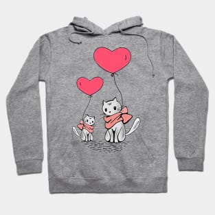 Cats And Love Hoodie